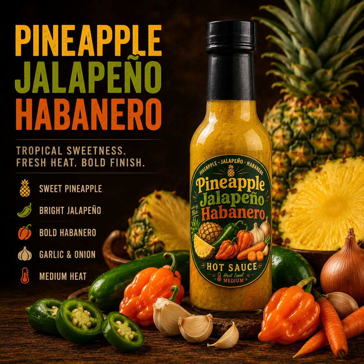 Pineapple Jalapeño Habanero